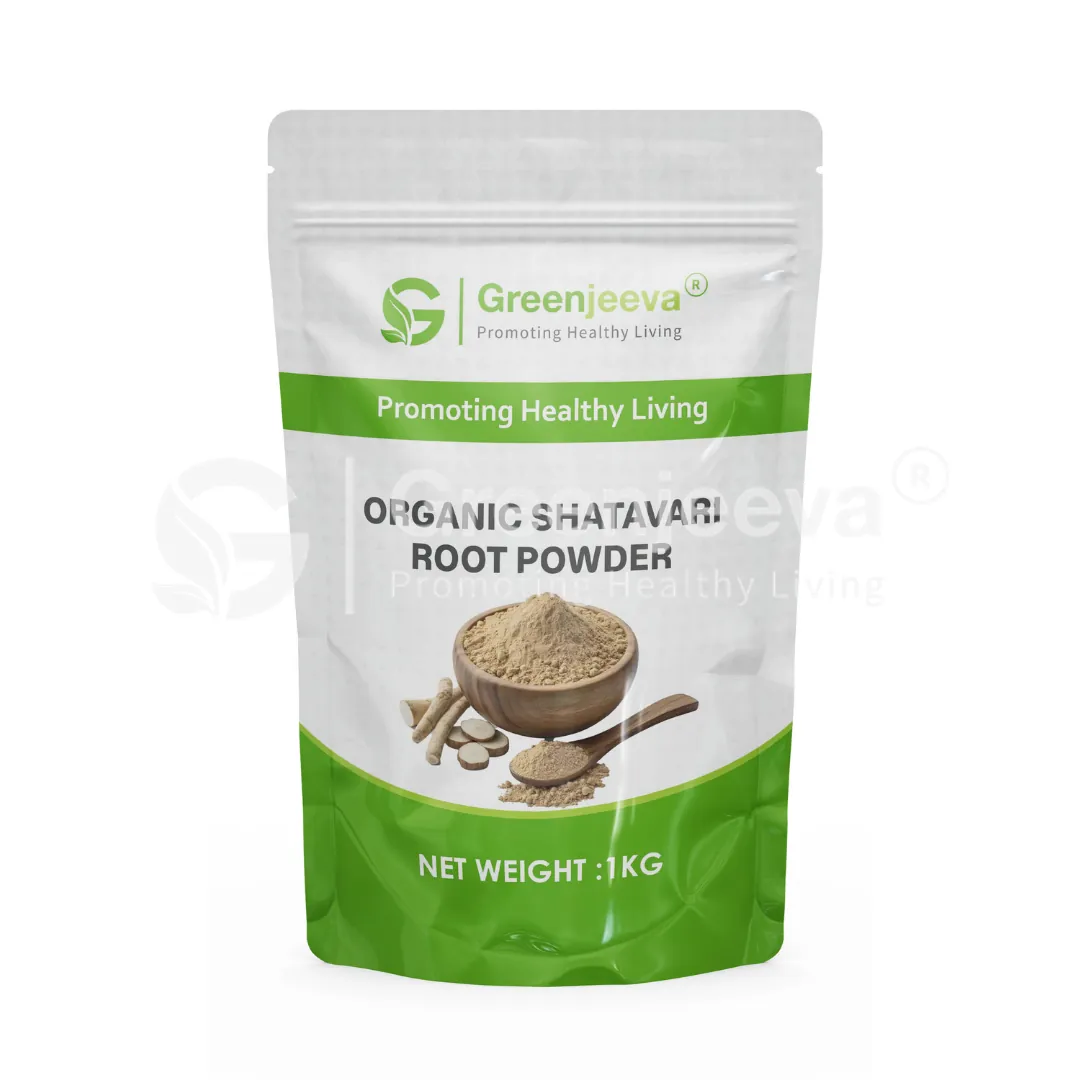 Organic Shatavari Root Powdder Pouch Organic Shatavari Root Powdder Pouch